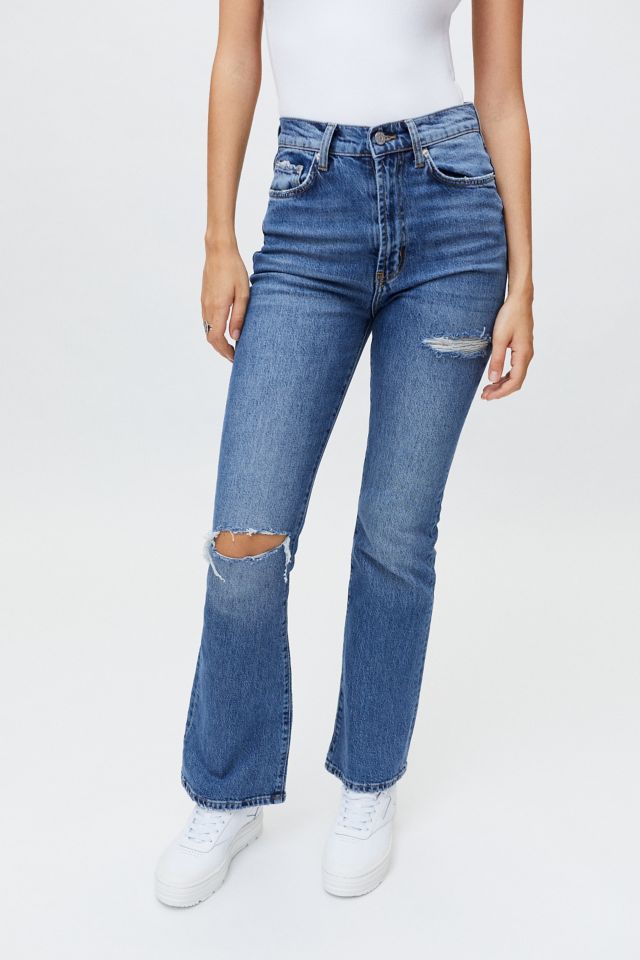 BDG + High-Waisted Comfort Stretch Flare Jean
