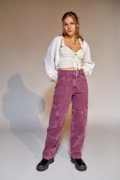 high waisted baggy jeans