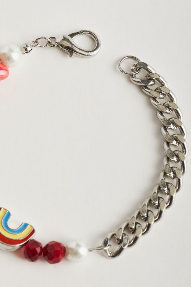 Bead & Chain Bracelet #1