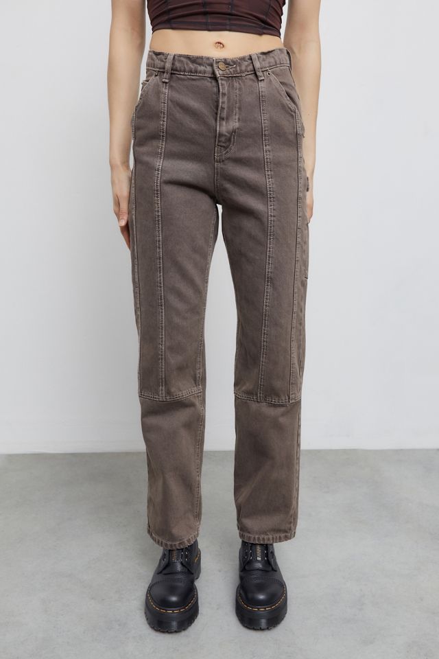 【COSYHARU】Scupper Carpenter Denim Pants Juniors' SO® High-Rise Barrel Leg Carpenter Jeans Color