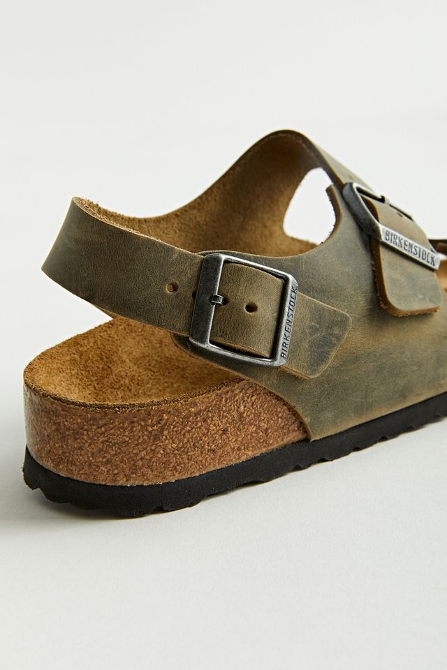 Birkenstock Milano Oiled Leather Sandal #2