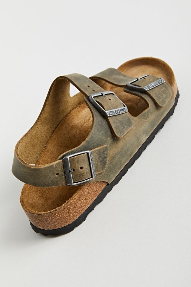 Birkenstock Milano Oiled Leather Sandal #4