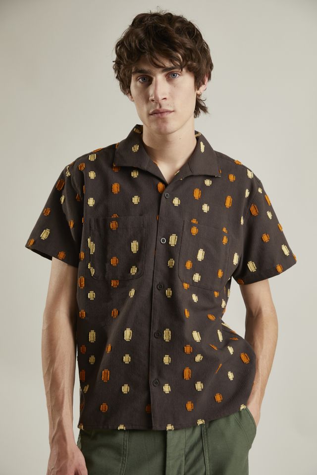 BDG Clipped Geo Shirt | Urban Outfitters