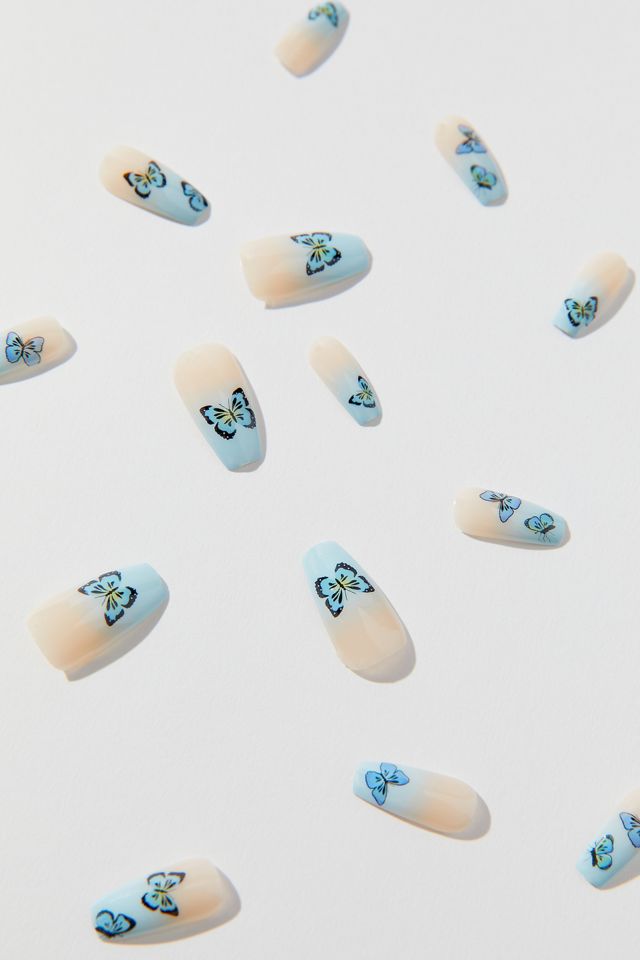 SHRINE UO Exclusive Coffin Press-On False Nails Set #1