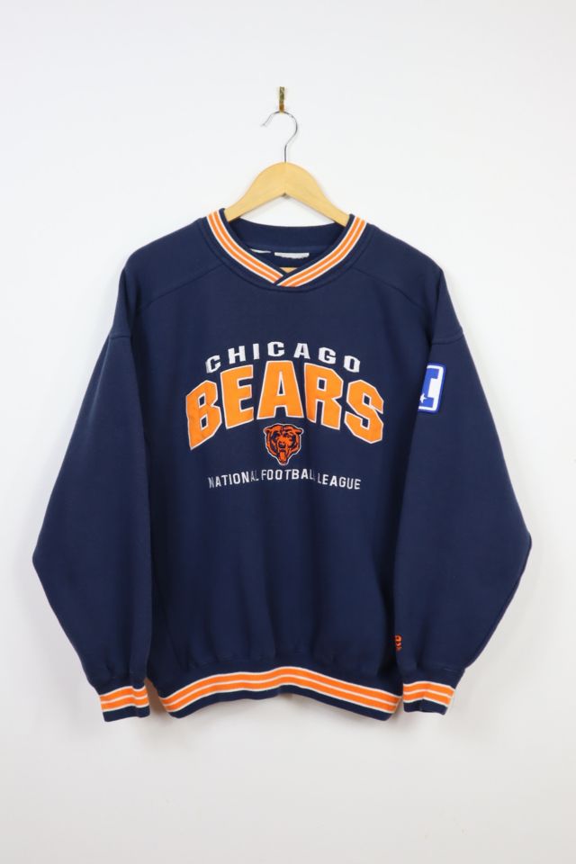 Chicago Bears Vintage Crewneck Sweatshirt, NFL Football Shirt