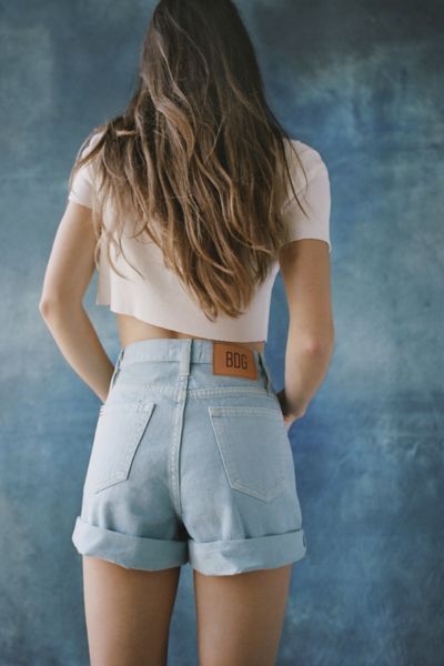 Urban outfitters jean hot sale shorts