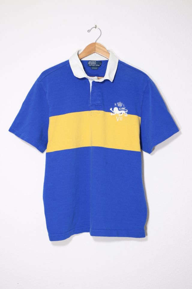 Vintage Polo Ralph Lauren Short Sleeve Numbered Rugby Shirt | Urban  Outfitters