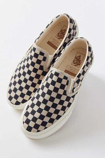 eco theory checkerboard vans