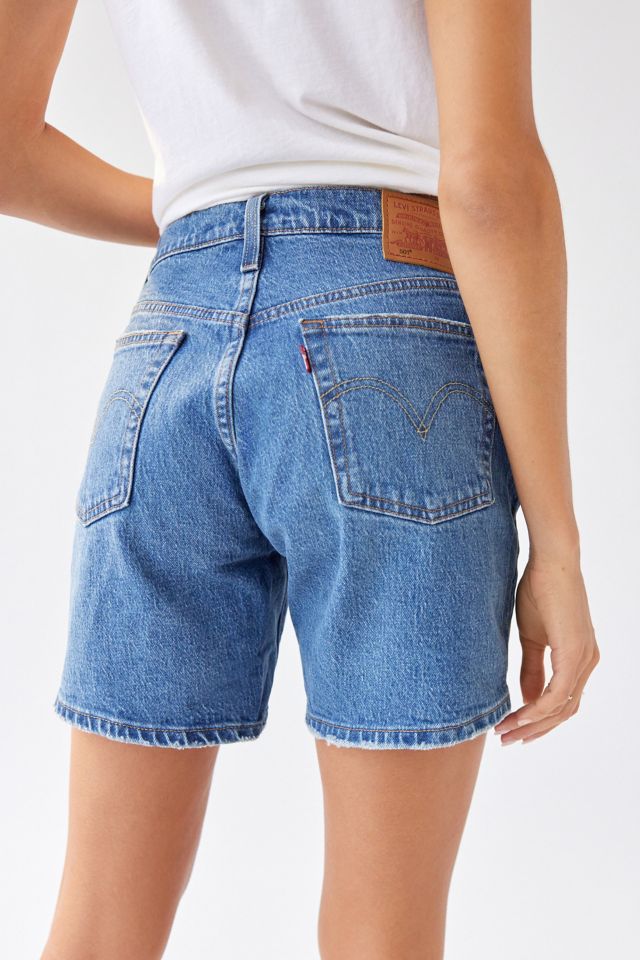 High Waisted Mid Thigh Jean Shorts Online Factory, Save 56% 