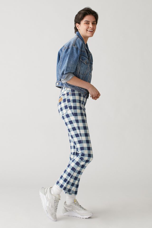 Wrangler Wrock Gingham Flare Pant #2