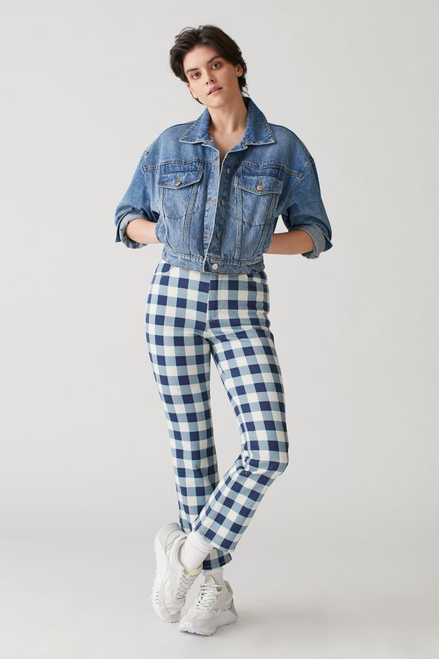 Wrangler Wrock Gingham Flare Pant #3