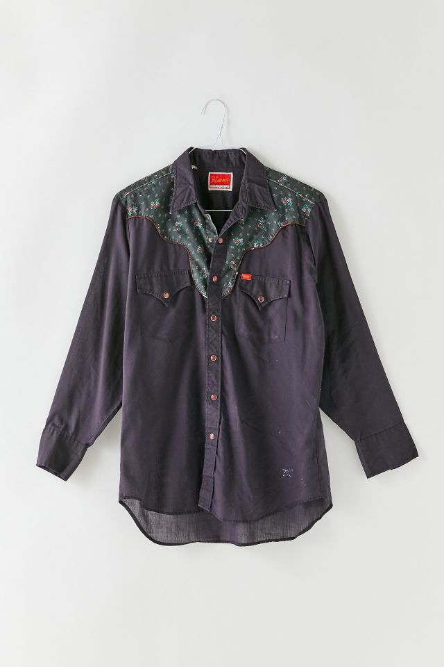 Vintage Floral Western Shirt | Urban Outfitters Canada