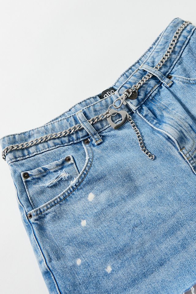 Heart Rocker Chain Belt Urban Outfitters