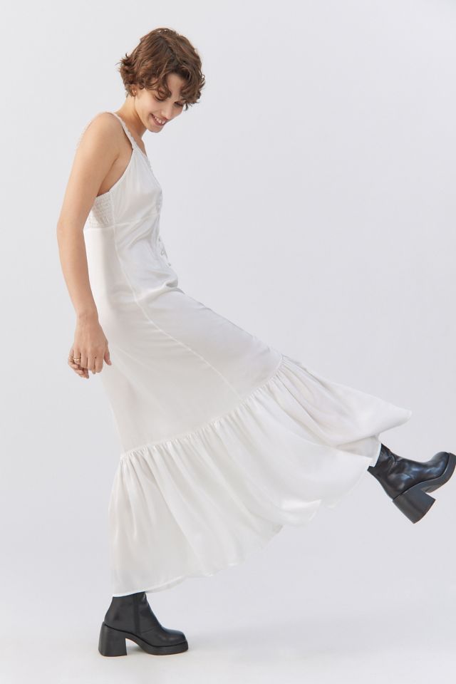 UO Angele Buttoned Maxi Dress #2