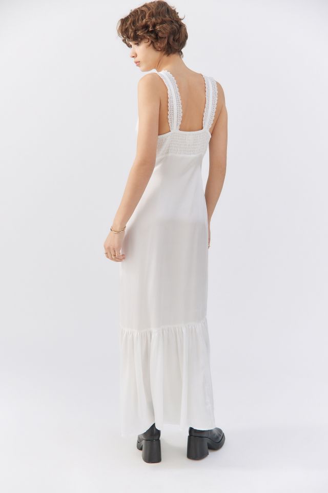 UO Angele Buttoned Maxi Dress #3