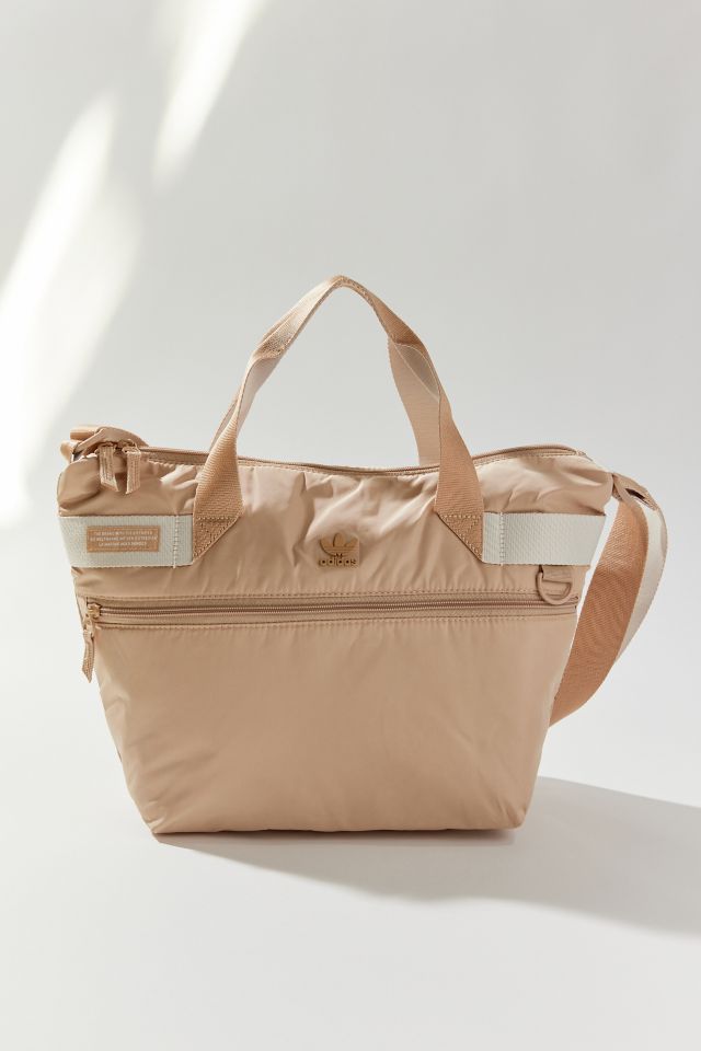 adidas Puffer Tote Bag-Beige