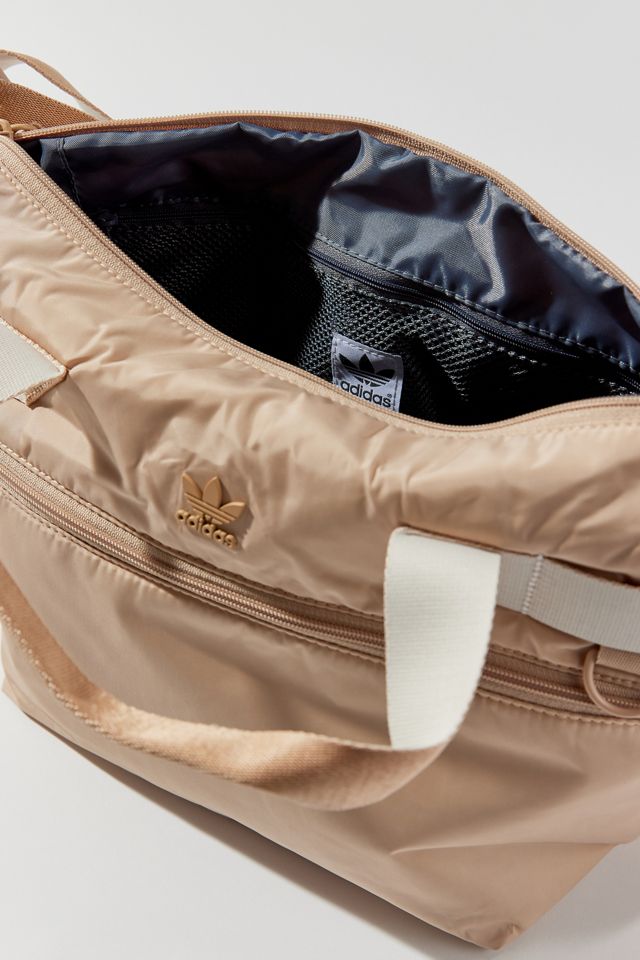  adidas Originals Puffer Shopper Tote Bag, Magic Beige, One  Size