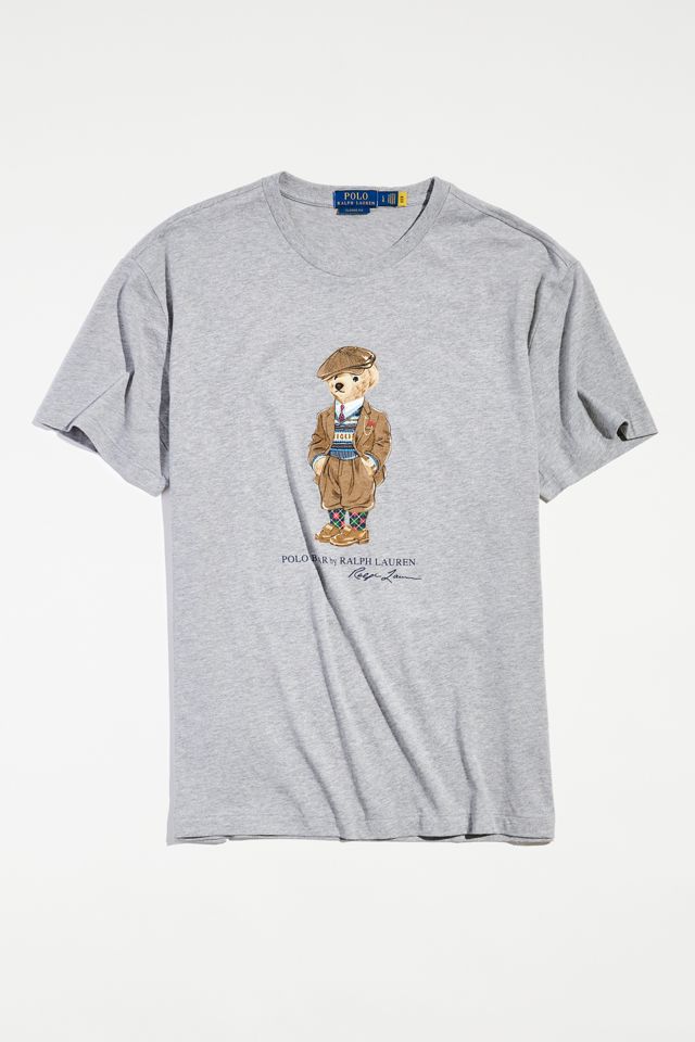Vintage Ralph Lauren blue bear stars tee