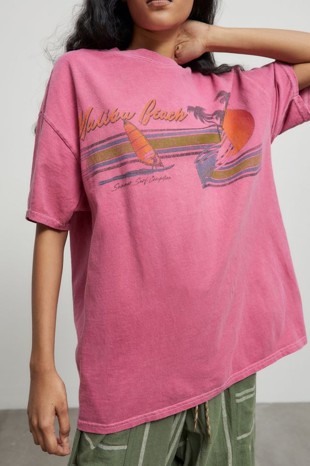 Malibu Beach Graphic T-Shirt Dress | Urban Outfitters