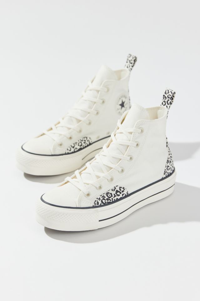 Converse Chuck Taylor All Star Lift Animal Mix Platform High Top Sneaker #1