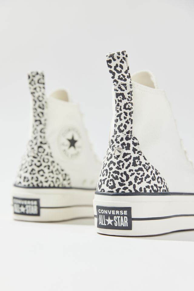 Converse Chuck Taylor All Star Lift Animal Mix Platform High Top Sneaker #3