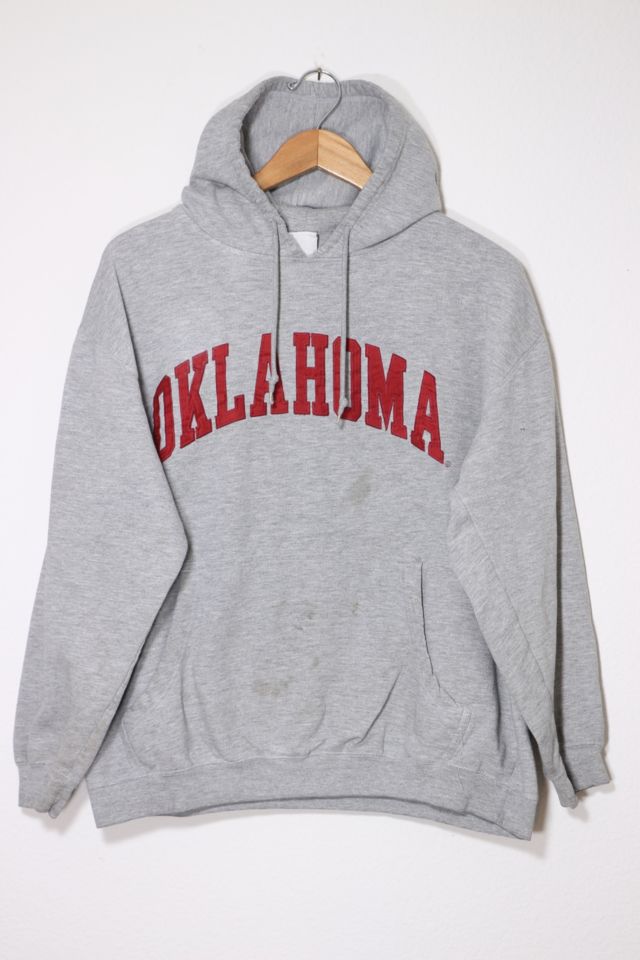 Vintage University of Oklahoma Hooded Pullover Sweatshirt Urban