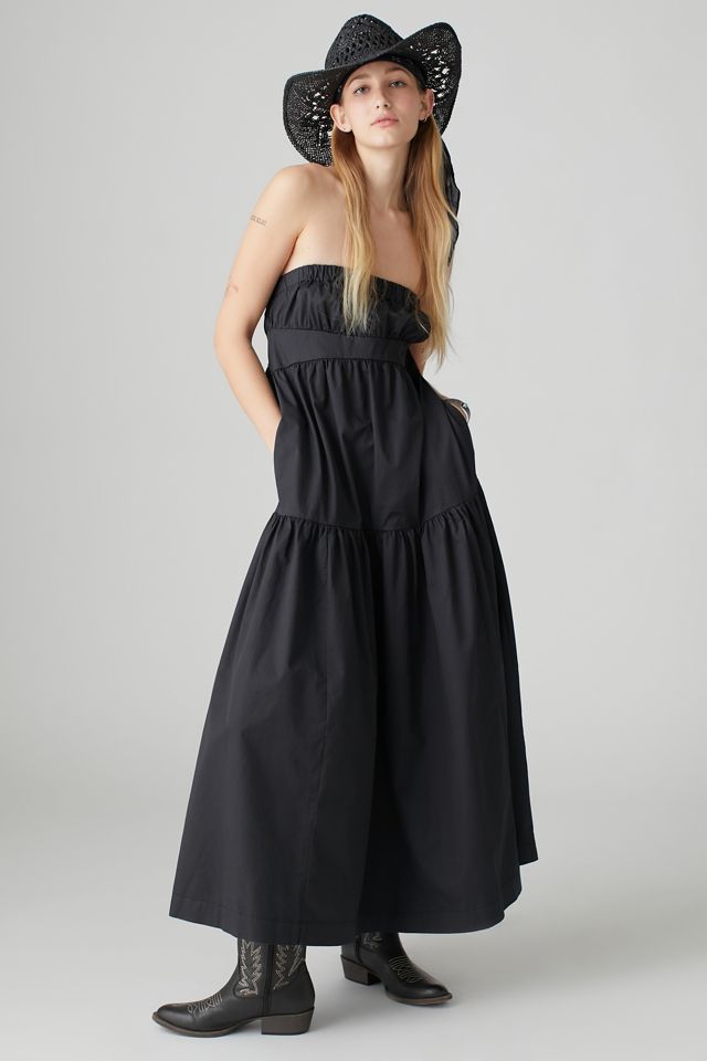 UO Celeste Strapless Maxi Dress | Urban Outfitters