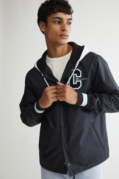 Champion Lightweight Hooded Jacket,Black