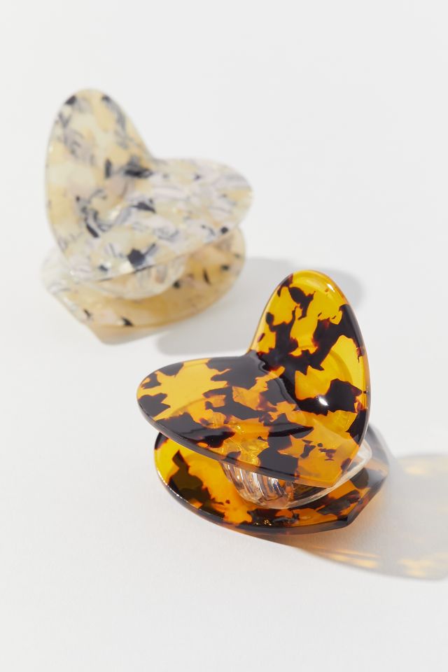 Lily Heart Claw Clip Set #1