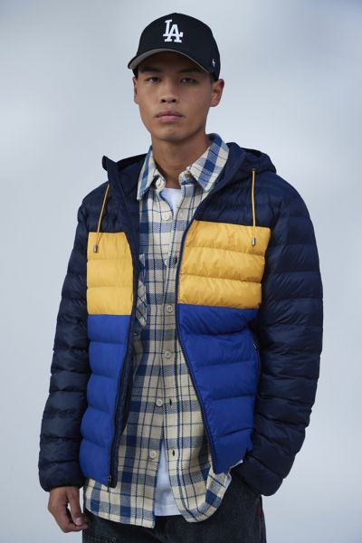 ralph lauren puffer coat blue