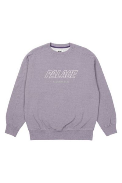 Palace Gaufre Drop Shoulder Crew | Urban Outfitters