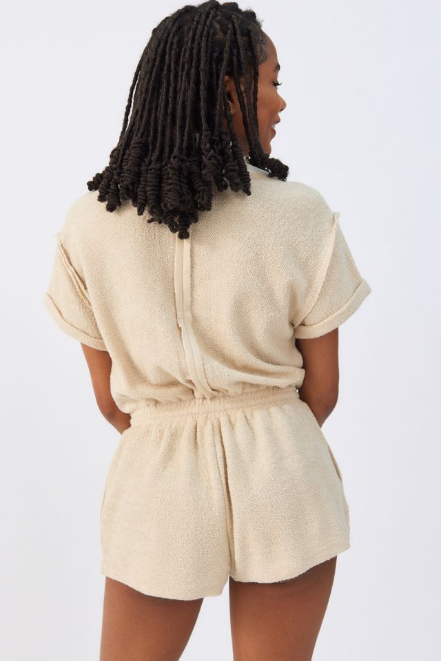 UO Noa Terrycloth Romper #1