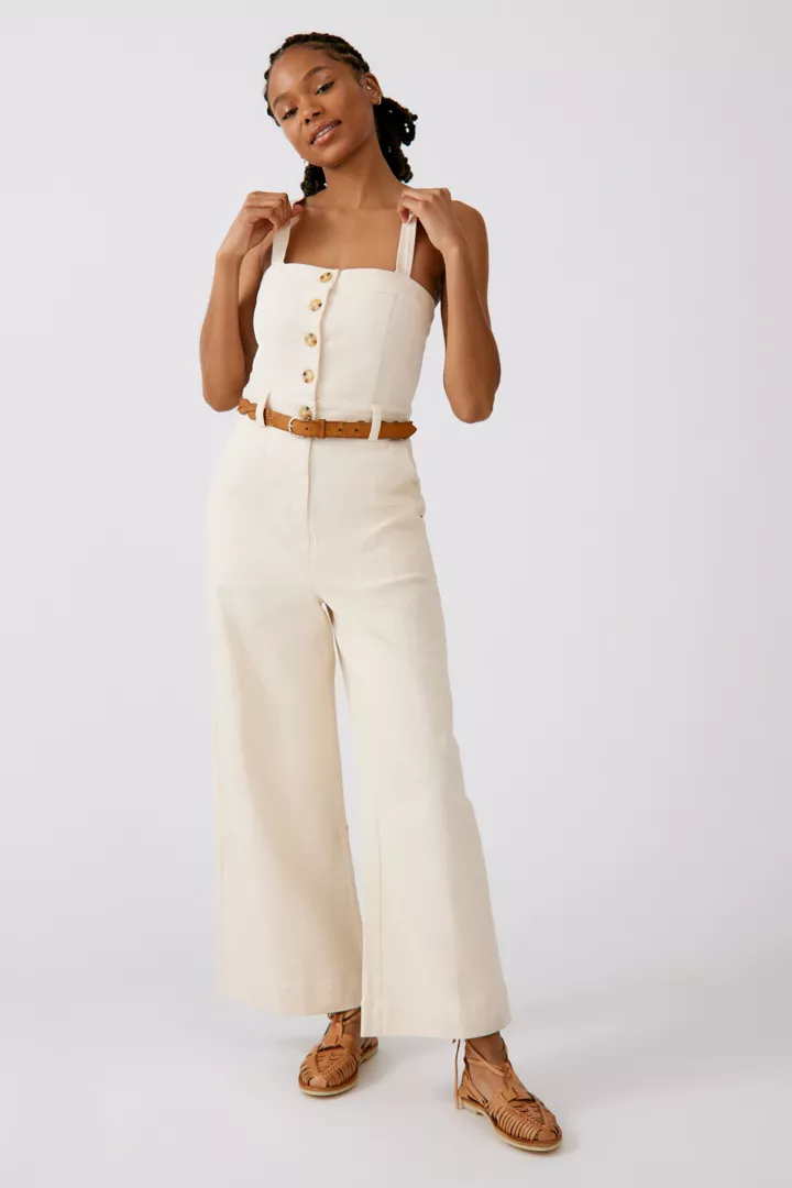 Urban Outfitters Molly Wide Leg Jumpsuit