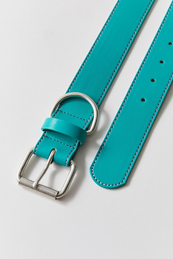 Urban Outfitters Pop Stitch Dad Belt In Green