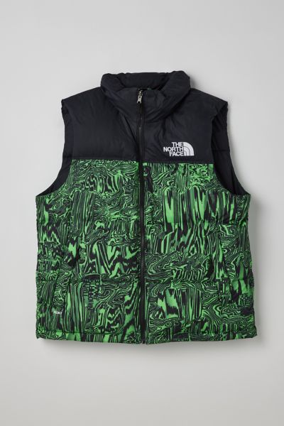 The North Face 1996 Retro Nuptse Vest In Green