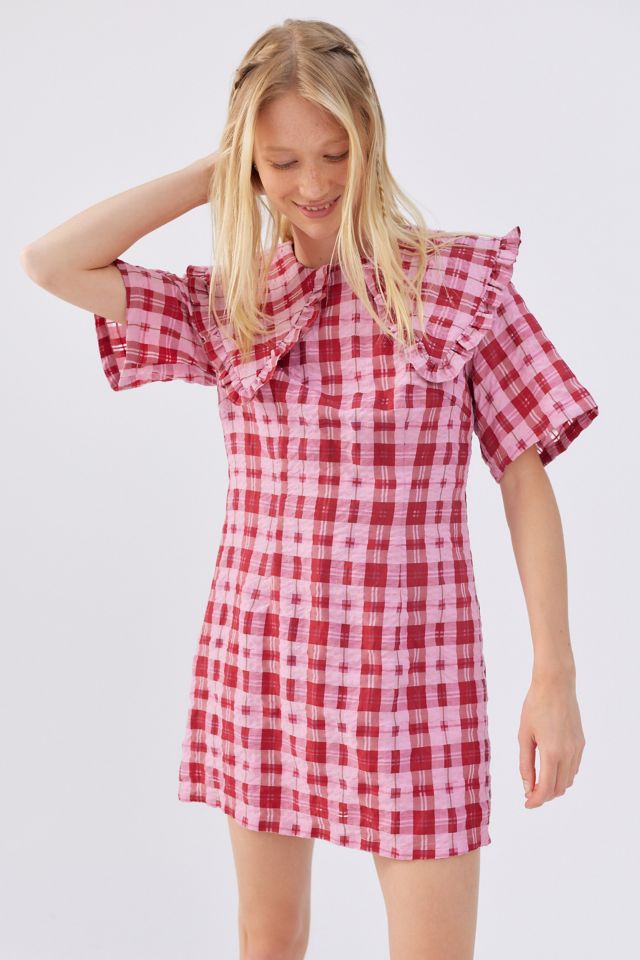 Ghospell Skateboard Check Mini Dress | Urban Outfitters