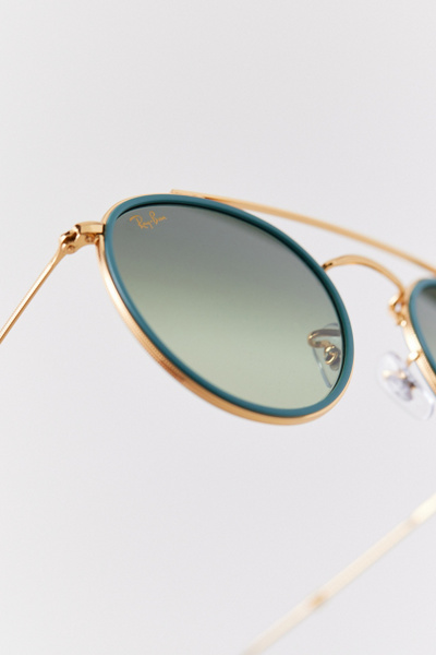 ray ban round double bridge