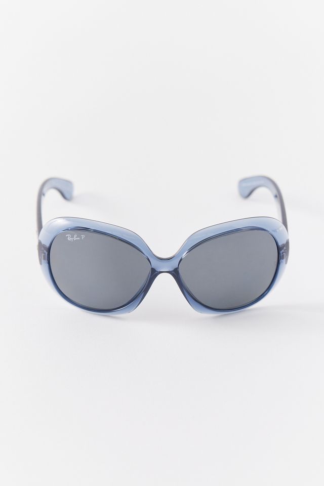Ray-Ban Jackie Ohh II Transparent Polarized Sunglasses | Urban Outfitters