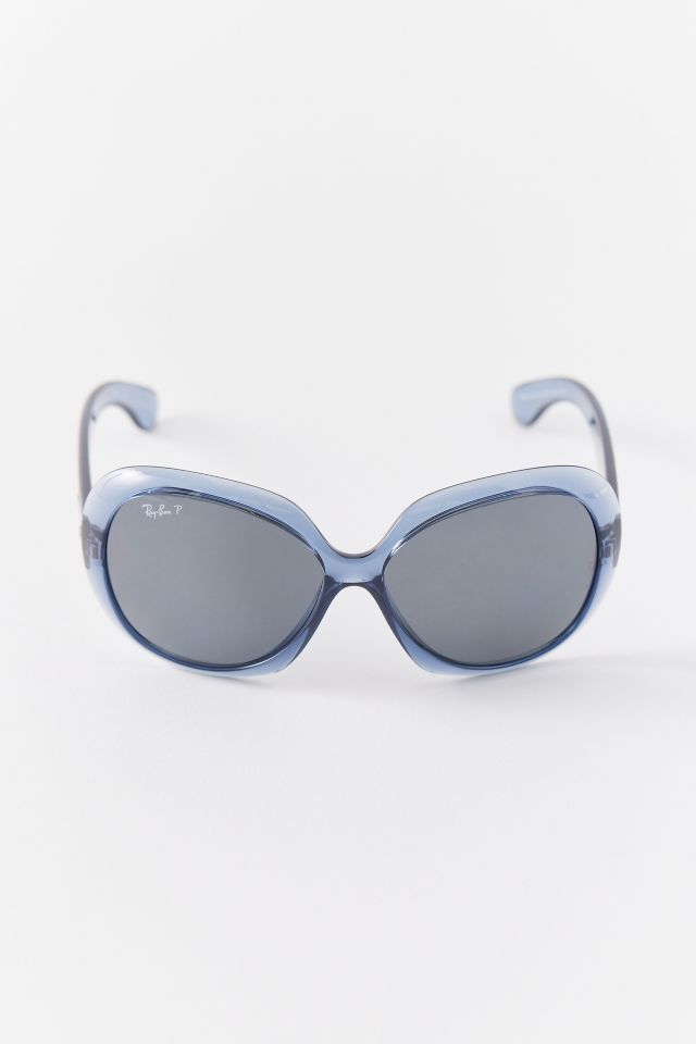 Ray-Ban Jackie Ohh II Transparent Polarized Sunglasses | Urban Outfitters