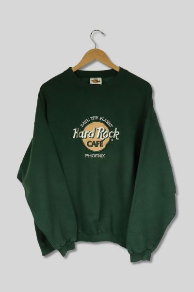 Green hard 2025 rock cafe sweatshirt