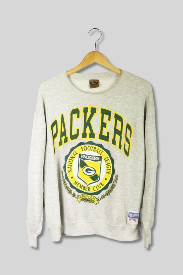 Tops, Vintage Green Bay Packers Football Sweatshirt Retro Nfl Green Bay  Packers Shirt