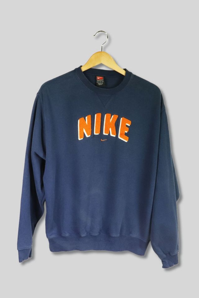 Vintage Nike Y2K Spellout Crewneck Sweatshirt 001 Urban Outfitters