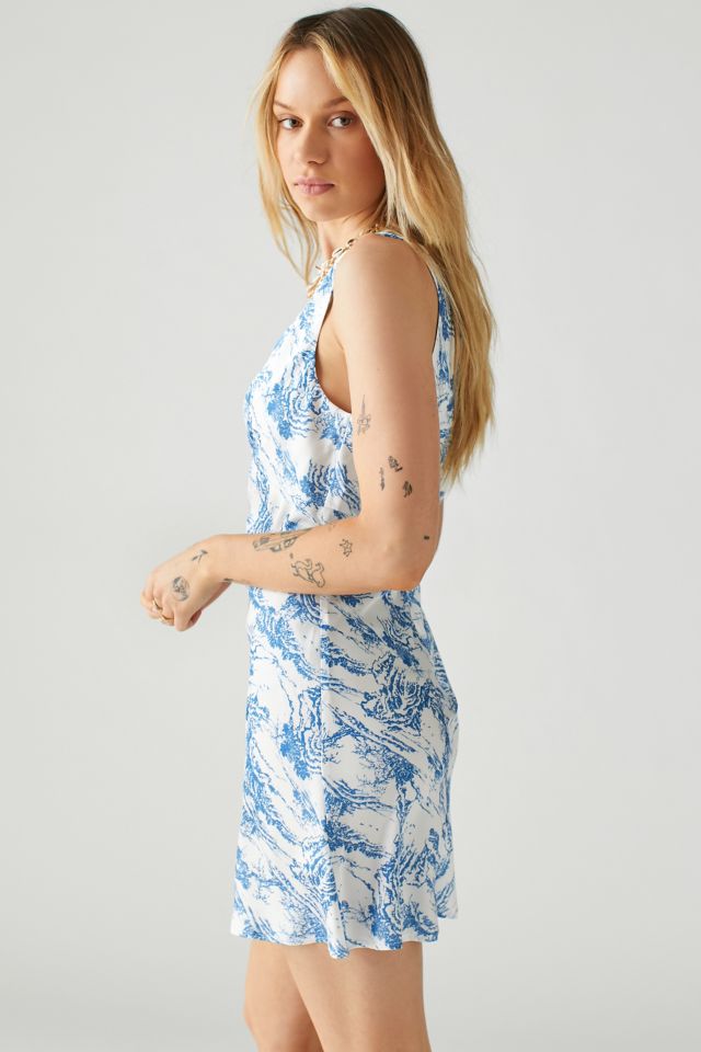 Lioness Harlow Satin Printed Mini Dress #2