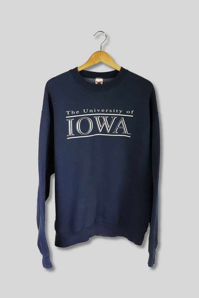 Vintage The University of Iowa Crewneck Sweatshirt | Urban Outfitters