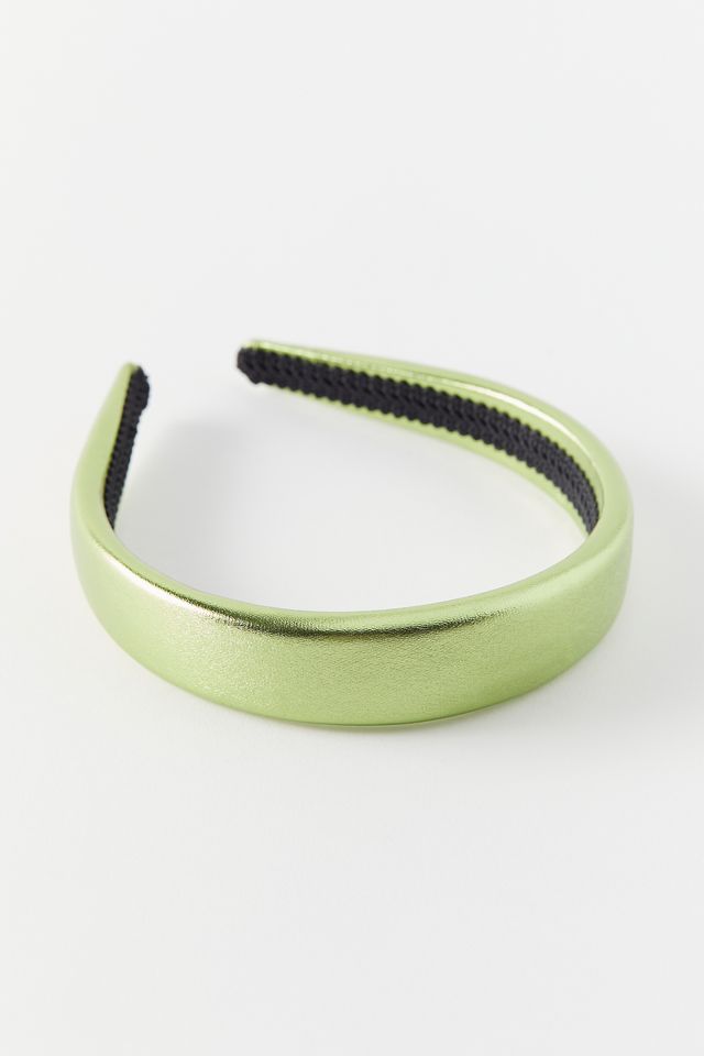 Metallic Leather Headband #1