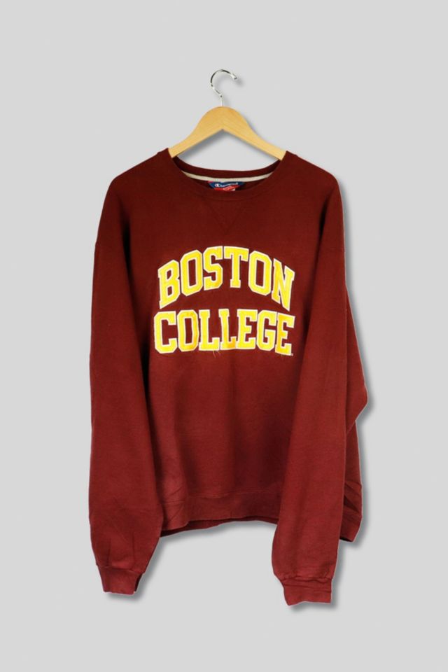 Vintage Boston College Crewneck Sweatshirt Urban Outfitters