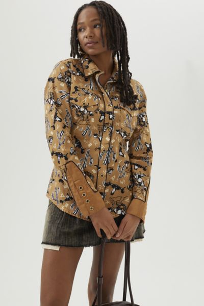 Wrangler X Leon Bridges Western Button-Down Shirt | Urban Outfitters