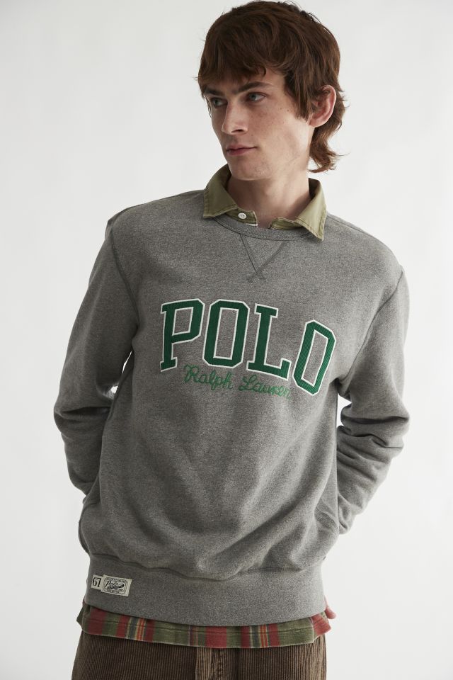 Polo Ralph Lauren Logo Crew Neck Sweatshirt | Urban Outfitters