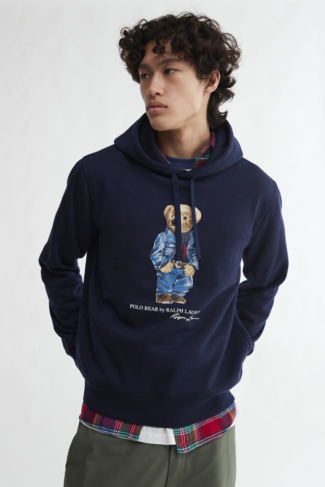 Polo Ralph Lauren Bear Hoodie Sweatshirt | Urban Outfitters