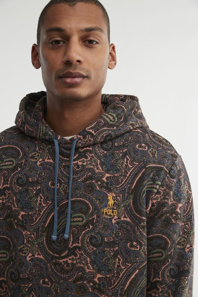 Ralph lauren store paisley hoodie